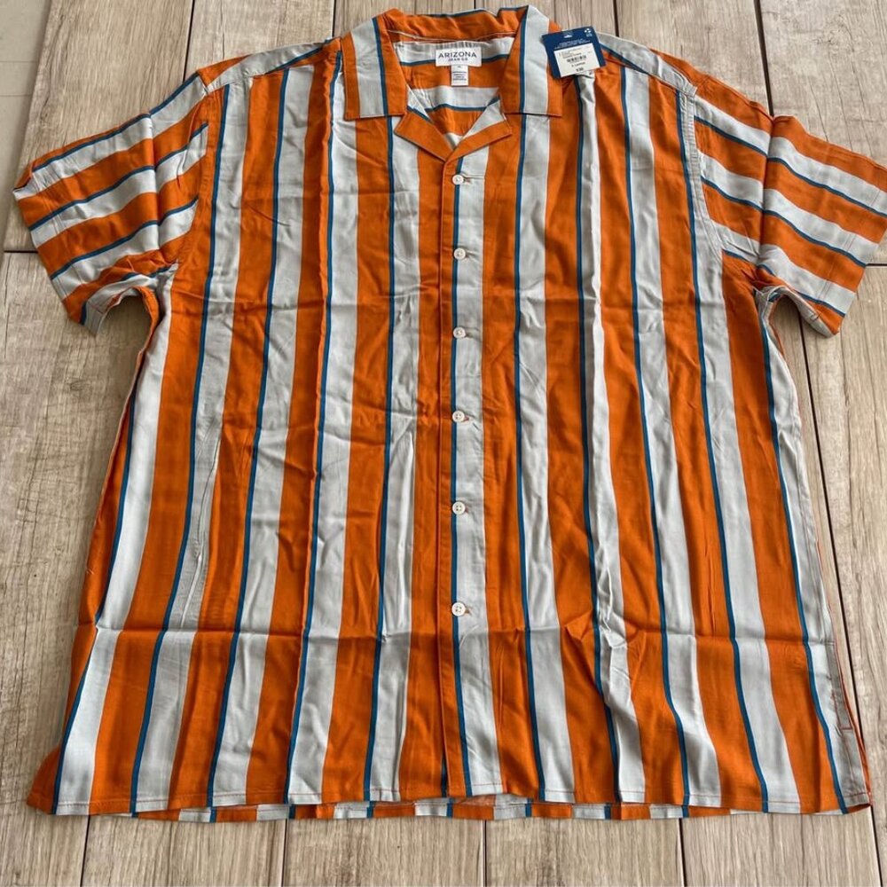 New XL Arizona Viscose Buttondown Mens